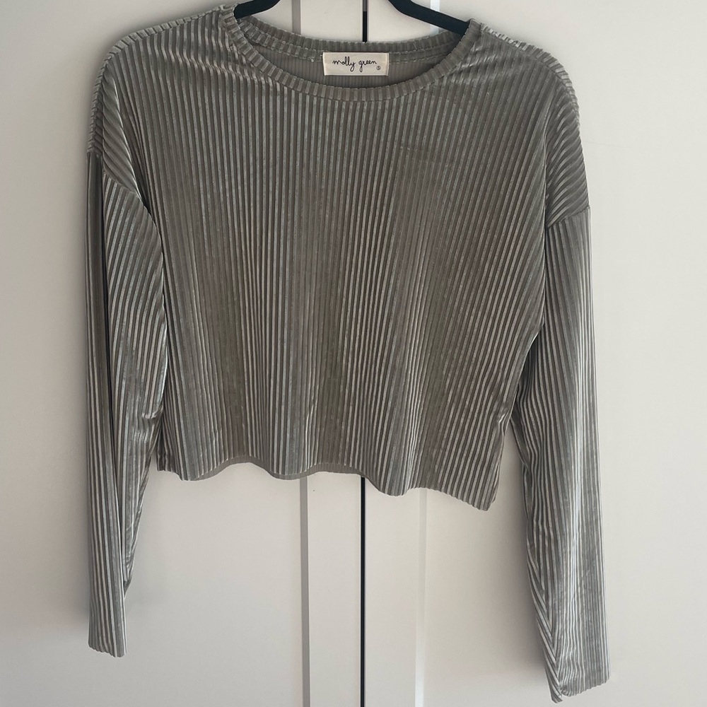 Velvet top by Molly green